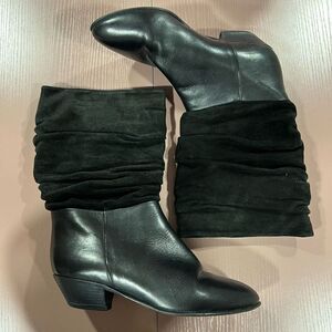 Sudini, Wendy Black Calf Boots leather made in Italy